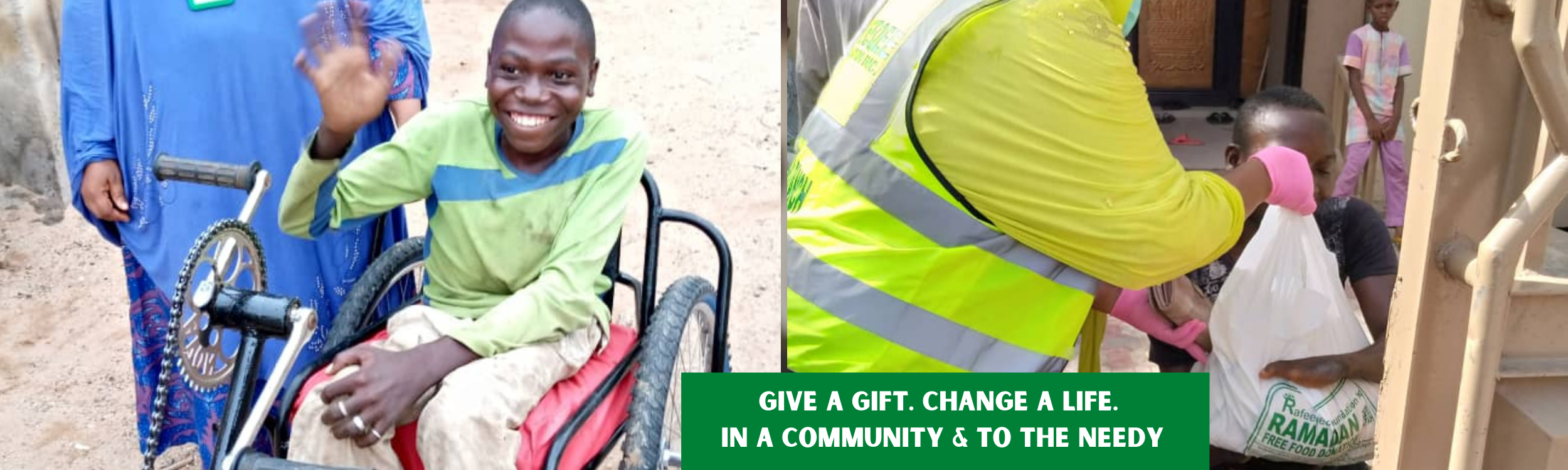 Give Zakat to empower