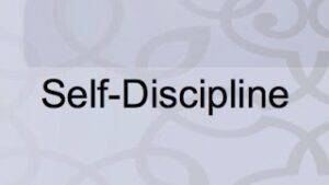 self discipline